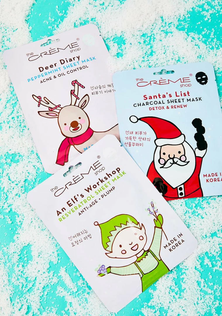 Promo π The Creme Shop An Elf's Workshop Sheet Mask π 2 The Creme Shop An Elf's Workshop Sheet Mask