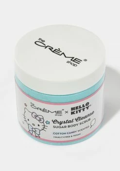 The Creme Shop X Hello Kitty Crystal Cleanse Cotton Candy Body Scrub Face & Body