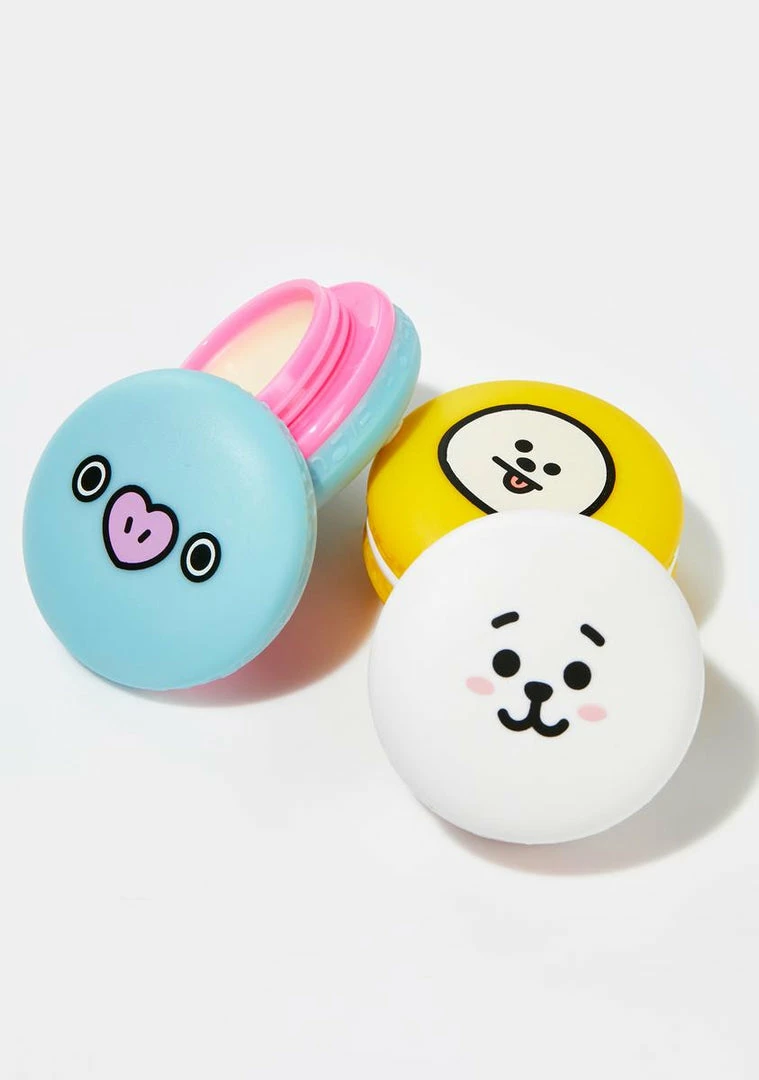 Cheap ✨ The Creme Shop Lips X BT21 Mango Macaron Lip Balm 🧨 3 The Creme Shop Lips X BT21 Mango Macaron Lip Balm