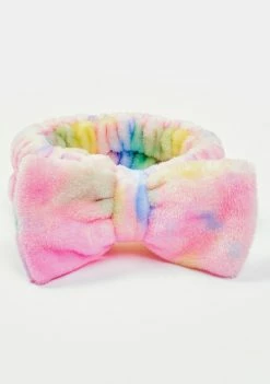 Outlet 🔔 The Creme Shop Tools & Accessories Tie Dye Teddy Headband 🥰 6 The Creme Shop Tools & Accessories Tie Dye Teddy Headband