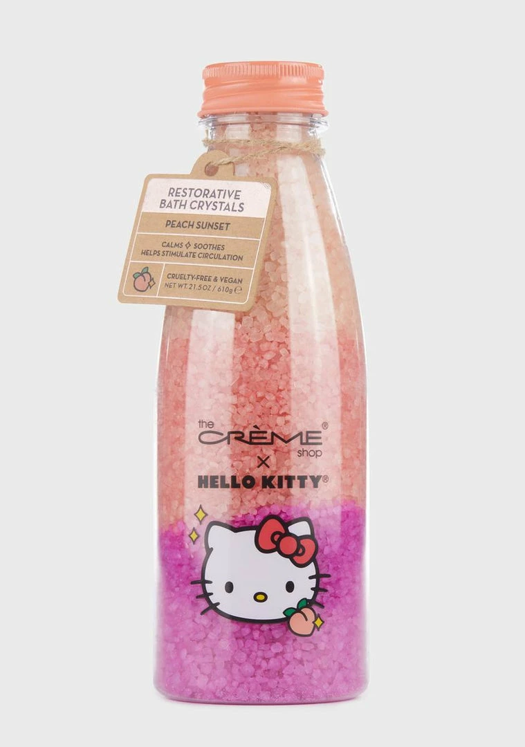 Cheap π The Creme Shop X Hello Kitty Peach Sunset Bath Crystals Body Washes & Scrubs π 1 The Creme Shop X Hello Kitty Peach Sunset Bath Crystals Body Washes & Scrubs