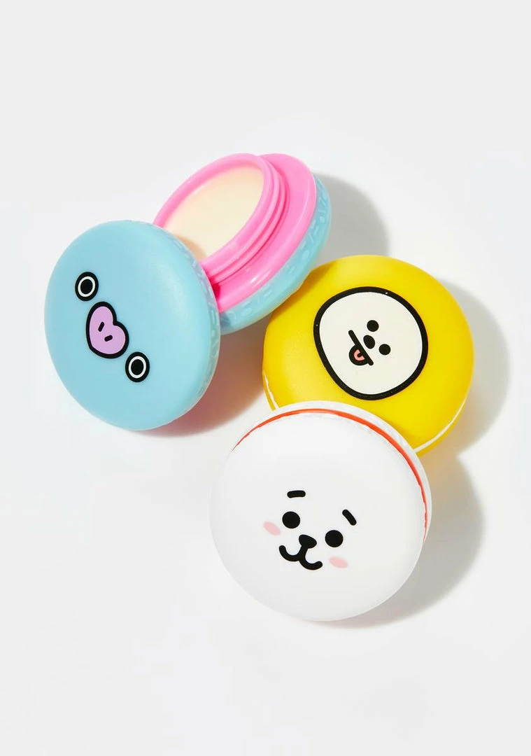Cheap ✨ The Creme Shop Lips X BT21 Mango Macaron Lip Balm 🧨 4 The Creme Shop Lips X BT21 Mango Macaron Lip Balm