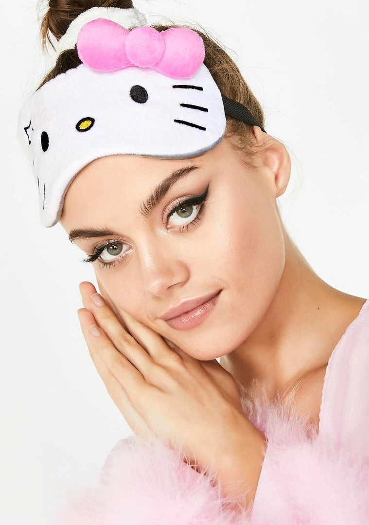 Brand new ⭐ The Creme Shop Hello Kitty Unicorn Plushie Sleep Mask ⭐ 1 The Creme Shop Hello Kitty Unicorn Plushie Sleep Mask