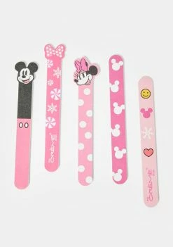 The Creme Shop X Disney Precision Nail Files 5 Pc Set
