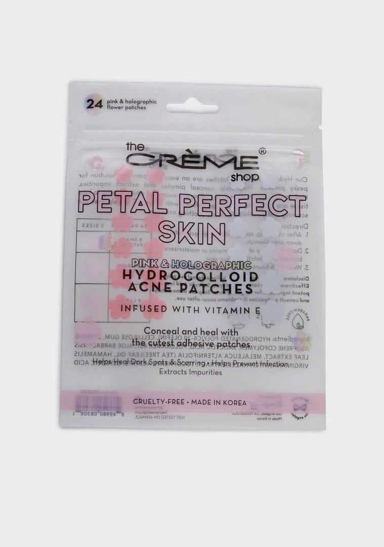 Hot Sale π€© The Creme Shop Petal Perfect Skin Hydrocolloid Acne Patches Treatments β 1 The Creme Shop Petal Perfect Skin Hydrocolloid Acne Patches Treatments