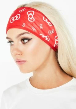 The Creme Shop Tools & Accessories Red Hello Kitty Spa Headband