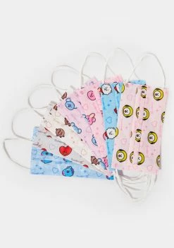 The Creme Shop 3-Ply Disposable Protective Face Masks