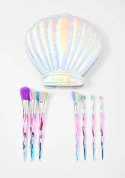The Creme Shop Sea Shell Makeup Brush Set Tools & Accessories