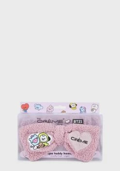 New 🔔 The Creme Shop Lavender Fluff BT21 Spa Teddy Headyband Hair Accessories 💯 5 The Creme Shop Lavender Fluff BT21 Spa Teddy Headyband Hair Accessories